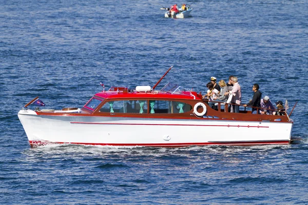 Beaux bateaux classiques dans Victoria Festival — Photo