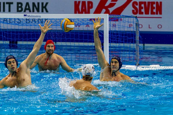 Budapest Ungheria Gennaio 2020 34Th Men European Water Polo Championship — Foto Stock