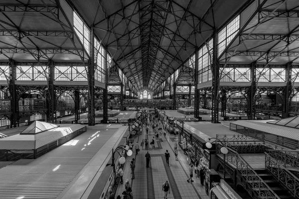 Budapest Hungría Mayo 2018 Interior Del Gran Mercado Great Market —  Fotos de Stock