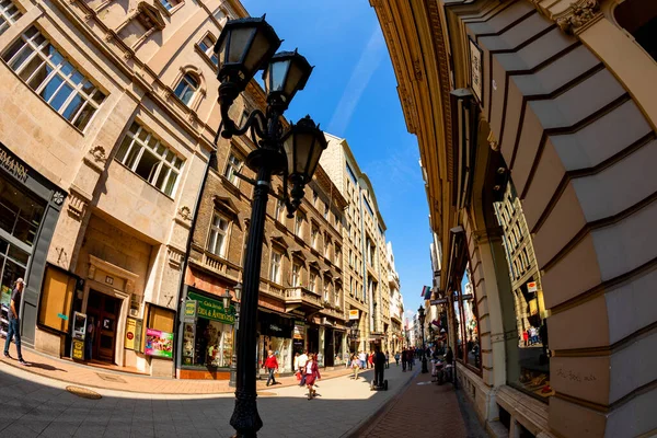 Budapest Ungarisch April 2019 Touristen Und Besucher Auf Der Berühmten — Stockfoto