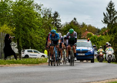 Macaristan - 13 Mayıs. 2021: Otoyollardaki 