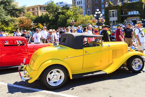 Victoria Canada Ago 2017 Automobili Importazione Esotiche Sono Mostra All — Foto Stock