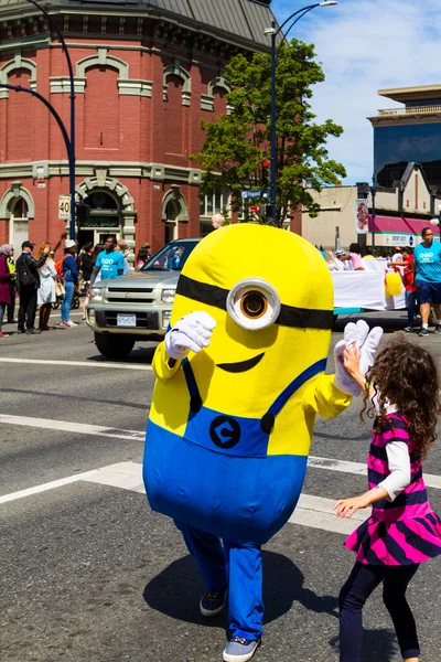 Victoria Canada May Victoria Largest Parade Attracting Well 100 000 — Stock Photo, Image