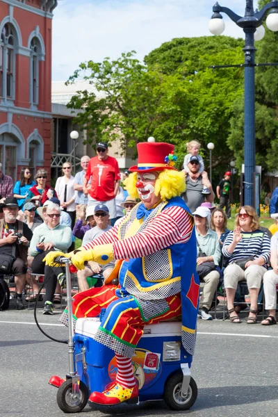 Victoria Canada Oct Натовп Центрі Міста Радісними Людьми Одягненими Хелловін — стокове фото