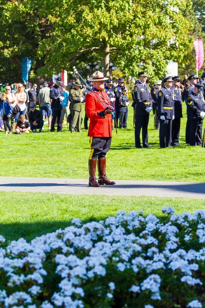 Září 2017 British Columbia Law Enforcement Memorial Service Výroční Pochod — Stock fotografie