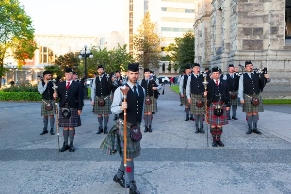 Victoria Canada Травня 2017 Victoria Highland Games Celtic Festival Стартують — стокове фото