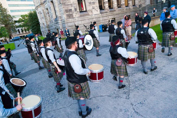 Victoria Canada Mei Victoria Grootste Parade Het Aantrekken Van Meer — Stockfoto