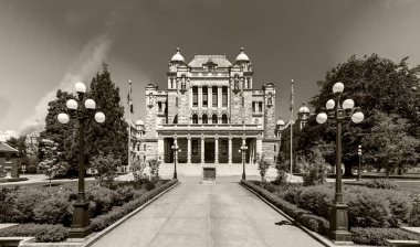  Victoria BC 'deki hükümet binası.