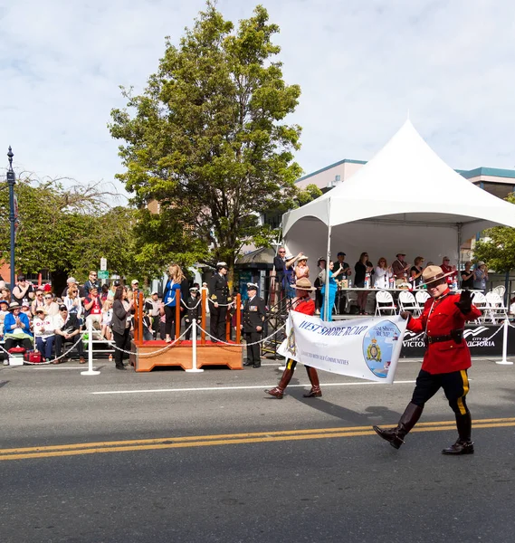 Victoria Canada May Victoria Largest Parade Attracting Well 100 000 — Stock Photo, Image