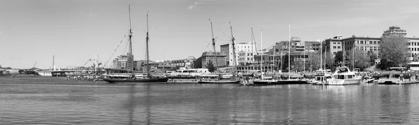 Victoria Canada September 2017 Inner Harbor Panorama — Stock Fotó