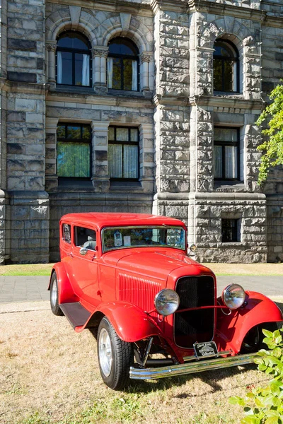 Victoria Canada Ago 2017 Automóviles Importación Exóticos Exhiben Reunión Anual — Foto de Stock