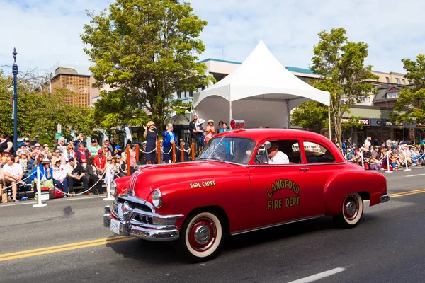 Victoria Canada Mei Victoria Grootste Parade Het Aantrekken Van Meer — Stockfoto