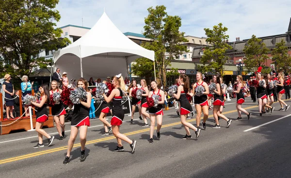 Victoria Canada Mei Victoria Grootste Parade Het Aantrekken Van Meer — Stockfoto