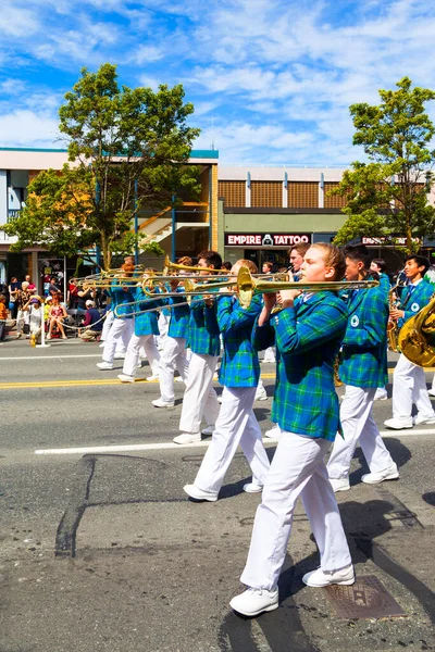 Victoria Canada Mai Victorias Größte Parade Die Weit Über 100 — Stockfoto