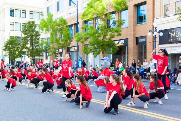 Victoria Canada Mai Victorias Größte Parade Die Weit Über 100 — Stockfoto