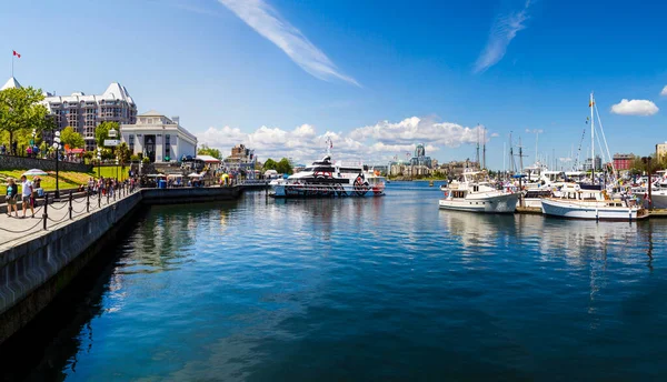 Victoria Canada September 2016 Jaarlijks Victoria Classic Boat Festival Trekken — Stockfoto