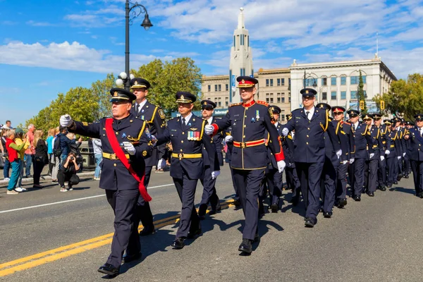 Září 2017 British Columbia Law Enforcement Memorial Service Výroční Pochod — Stock fotografie