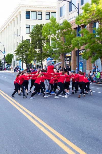 Victoria Canada Mai Victorias Größte Parade Die Weit Über 100 — Stockfoto