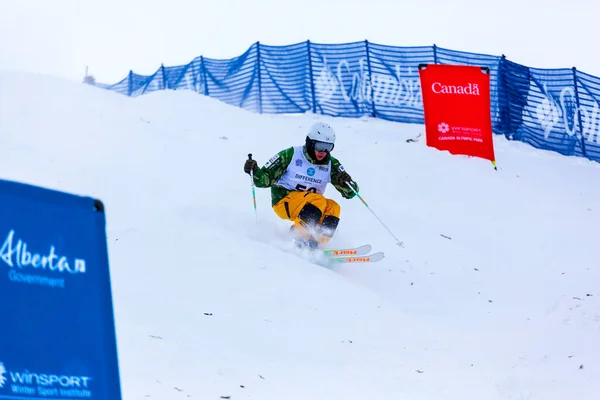 Kalgaria Kanada Styczeń 2015 Fis Freestyle Ski World Cup Winsport — Zdjęcie stockowe