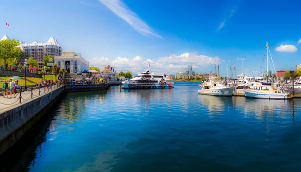 Victoria Canada September 2016 Jaarlijks Victoria Classic Boat Festival Trekken — Stockfoto