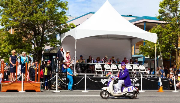 Victoria Canada Mei Victoria Grootste Parade Het Aantrekken Van Meer — Stockfoto