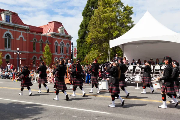 Victoria Canada Mei Victoria Grootste Parade Het Aantrekken Van Meer — Stockfoto