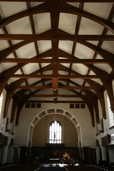 Interior Antigua Catedral Ciudad — Foto de Stock