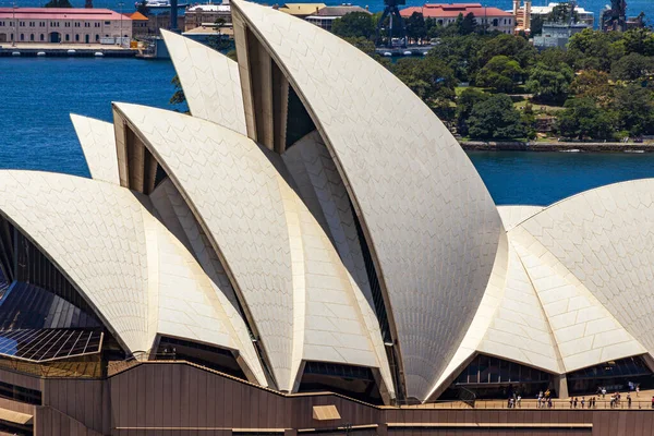 Sydney Nsw Australie Décembre 2018 Vue Surélevée Célèbre Opéra Sydney — Photo