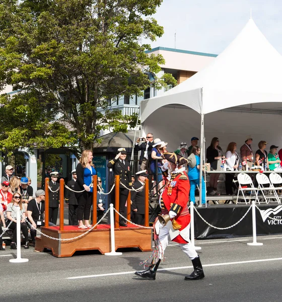 Victoria Canada Mei Victoria Grootste Parade Het Aantrekken Van Meer — Stockfoto