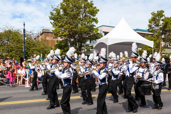 Victoria Canadá Mayo Desfile Más Grande Victoria Que Atrae Más — Foto de Stock