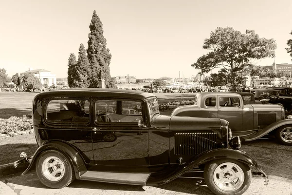 Victoria Canada Ago 2017 Automóviles Importación Exóticos Exhiben Reunión Anual —  Fotos de Stock