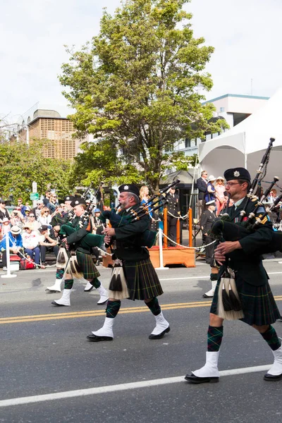 Victoria Canada Mei Victoria Grootste Parade Het Aantrekken Van Meer — Stockfoto