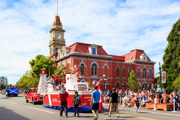 Victoria Canada Mei Victoria Grootste Parade Het Aantrekken Van Meer — Stockfoto