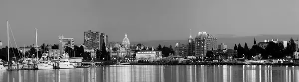 Victoria Canada September 2017 Inner Harbor Panorama — Foto Stock