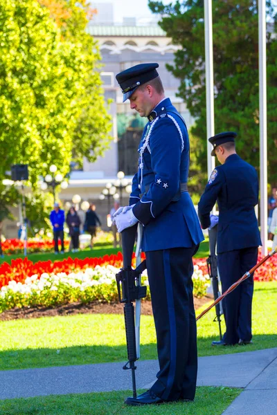 Září 2017 British Columbia Law Enforcement Memorial Service Výroční Pochod — Stock fotografie