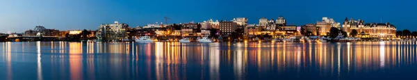Victoria Canada September 2017 Inner Harbor Panorama — Foto Stock