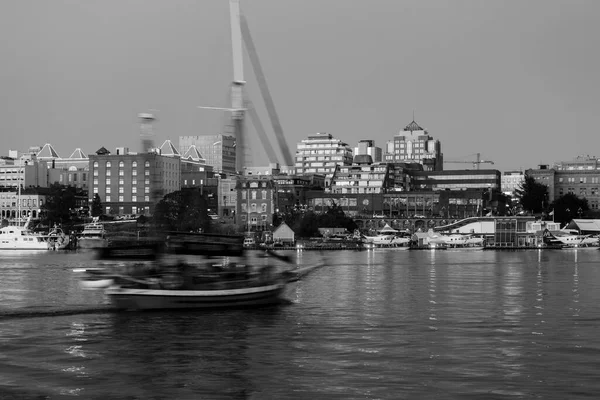 Pintoresca Toma Del Puerto Victoria Columbia Británica Canadá — Foto de Stock