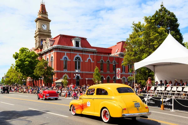 Victoria Canada Ago 2017 Automóviles Importación Exóticos Exhiben Reunión Anual — Foto de Stock