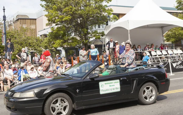 Victoria Canada Mei Victoria Grootste Parade Het Aantrekken Van Meer — Stockfoto