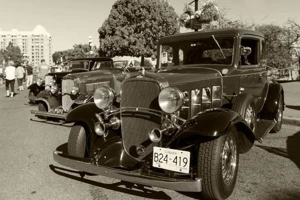 Victoria Canada Ago 2017 Automóviles Importación Exóticos Exhiben Reunión Anual — Foto de Stock