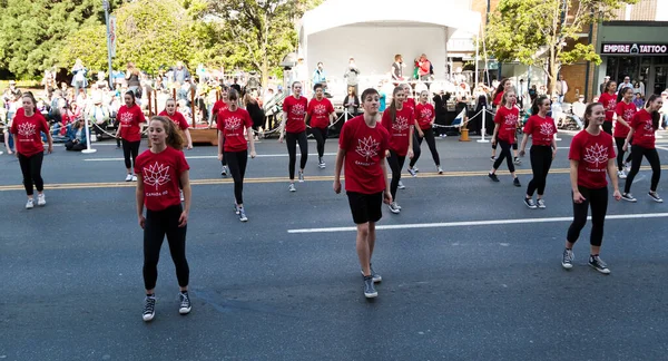 Victoria Canada Μάιος Μεγαλύτερη Παρέλαση Της Βικτώριας Και Προσελκύει Πάνω — Φωτογραφία Αρχείου