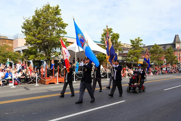 ビクトリア カナダ 5月22 ビクトリア最大のパレードとカナダと米国から10万人以上の人々を引き付ける — ストック写真