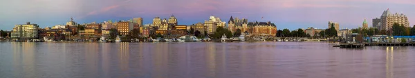 Victoria Kanada Září 2017 Inner Harbor Panorama — Stock fotografie