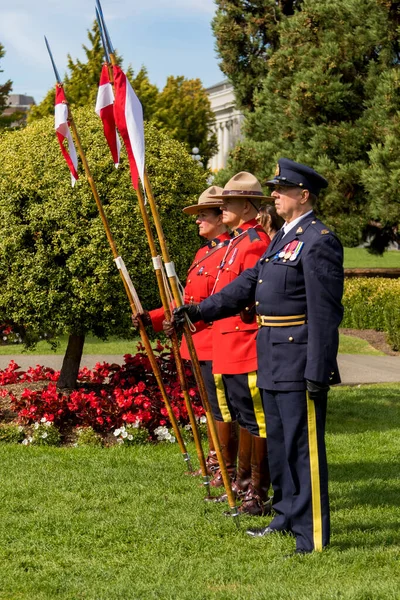 Září 2017 British Columbia Law Enforcement Memorial Service Výroční Pochod — Stock fotografie