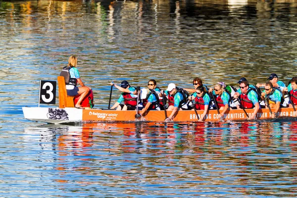 Victoria Canada Aug Den Årliga Victoria Dragon Boat Festival Victorias — Stockfoto