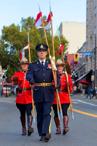 Setembro 2017 British Columbia Law Enforcement Memorial Service Marcha Anual — Fotografia de Stock