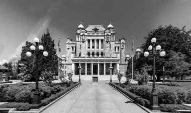  Victoria BC 'deki hükümet binası.
