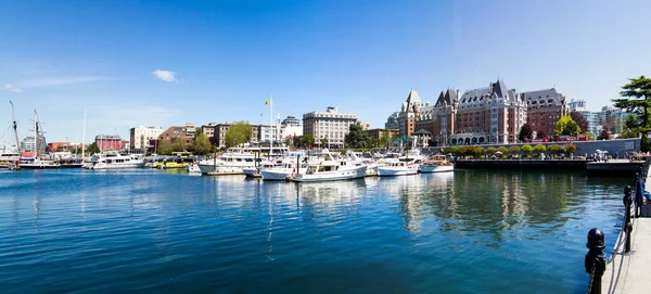 Victoria Canada September 2017 Inner Harbor Panorama — Foto de Stock