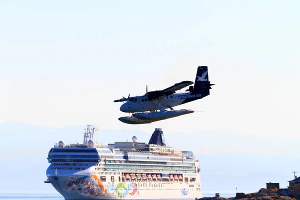 Victoria Canada Aug 2016 Provoz Vznášedel Vnitřním Přístavu Tento Transport — Stock fotografie