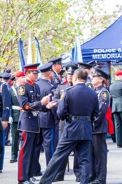 Září 2017 British Columbia Law Enforcement Memorial Service Výroční Pochod — Stock fotografie